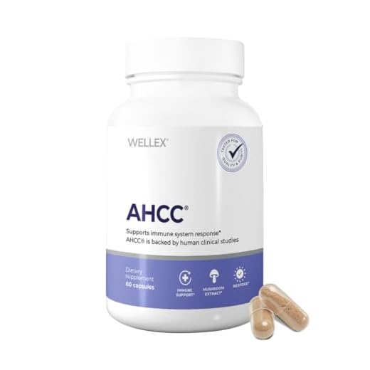 Papillex AHCC Supplement - Maximum Strength - Natural Immune Support Extract - Maintains Natural Killer Cell Activity - 20+ Human Research Studies - 60 Veggie Capsules (1 Pack)