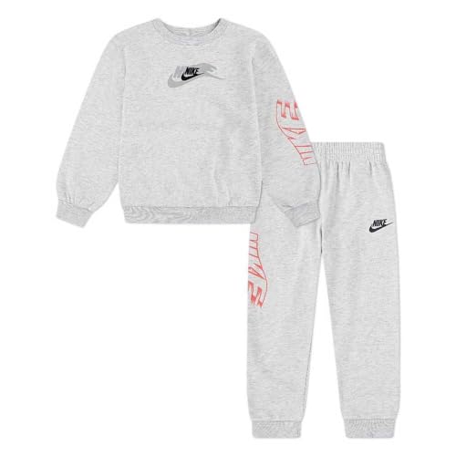 Nike B Nsw On The Move Crew Set pour bébé mixte : ensemble de sport confortable