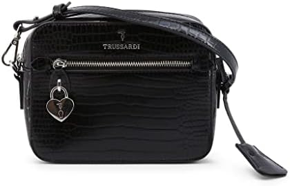 Trussardi Camera case in similpelle stampa COCCO NERO