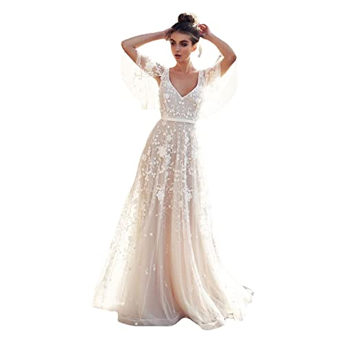 Robe longue manches chauve-souris en mousseline légère de gala