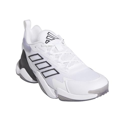 adidas Mens Impact FLX Ii Lace Up Sneakers Shoes Casual - White2