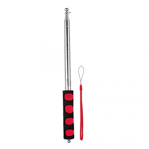 Merishopp Extendable Pole 2.5M Portable Telescopic Handheld Flag Pole - Red|1X Pole| Flags| Yard, Garden & Outdoor Living-picture-28