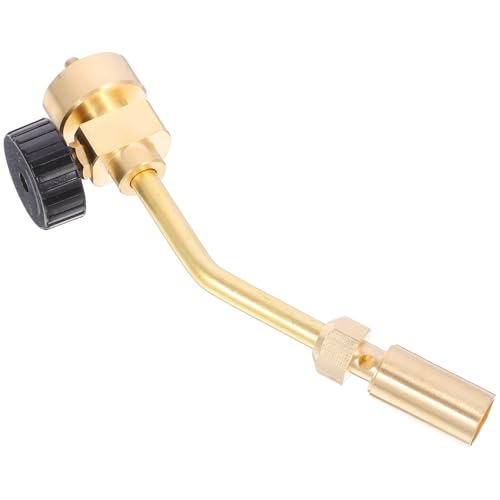 Kisangel Professional Portable Propane Gas Welding Torch Head Brass Accessory for Welding and Soldering Tools, Cooling Flame Nozzle Suitable for Home and Industrial Use