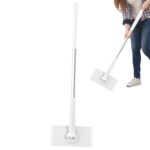 Lazy Mop, Limpiador Plegable – Mini fregona giratoria de 360 Grados | para Suelo, hogar, Cocina, baño, Coche, Sala de Estar, Escritorio, vajilla de