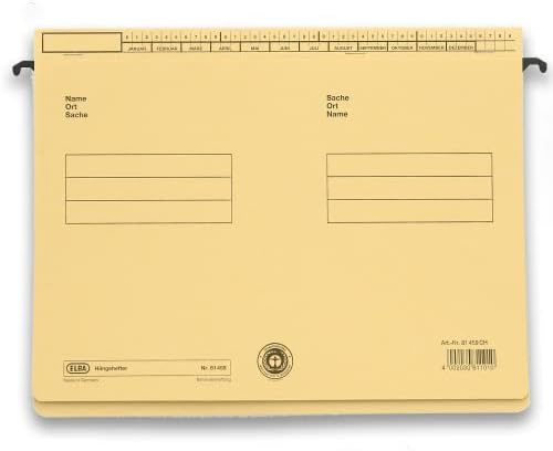 Elba 81459CH Suspension Filer Class 81 for Commercial or Official Filing Pack of 50 Chamois image 4