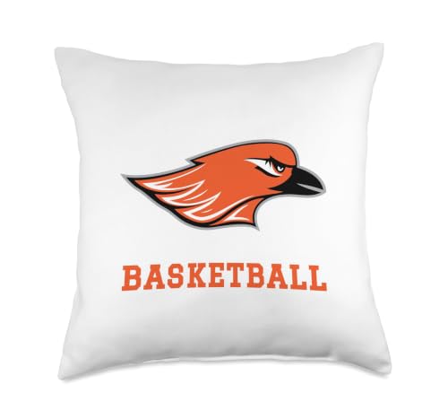 Hartford High School Hawks Basketball Throw Pillow