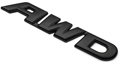 Miniatura 3 de 1 calcomanía de metal 3D con logotipo de AWD para puerta trasera lateral, para automóvil con tracción en las 4 ruedas, SUV, todoterreno, puerta