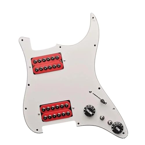 Pickguard guitare électrique câble pré chargé double bobinage