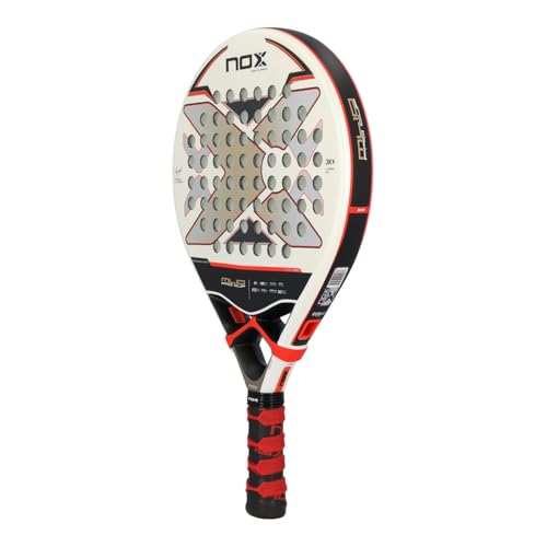 Padel Racket ML10 PRO Cup Luxury 2024 by Miguel Lamperti | Best Hybrid Control Pala Padel | EOS Flap & NOX Custom Grip | 18K Carbon Fiber & HR3 Core | Certified Pala de Padel for Enhanced Performance - Image 3