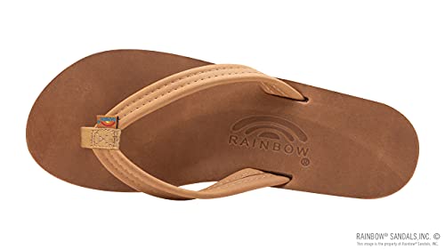 Rainbow Sandals Ladies Luxury Leather - Double Layer Arch Support with 3/4" Medium Straps3