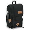 JanSport Hatchet Backpack 15-inch Padded Laptop Compartment, Dual Water Bottle Pockets, Side Compression Straps, Black
