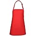 FAME Delta Plus 3 Pocket Bib Extra Large Apron - F10XL - Red (WFA18165REXL)