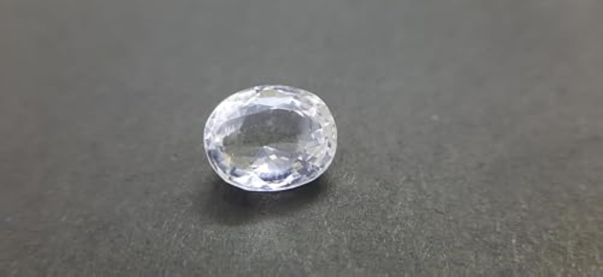 Natural White Zircon Gemstone, Elegant Gift