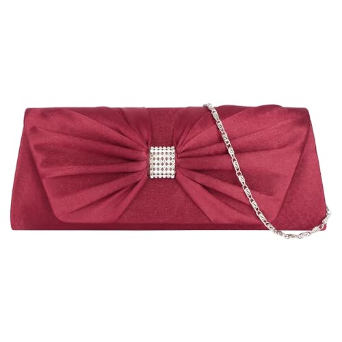 Image of Goclothod Evening Clutch Handbag Women Fashion Crossbody Shoulder Bag Chain Purse