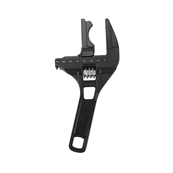 Watlsuz Verstellbarer Schraubenschl¨¹Ssel Badschl¨¹Ssel Schraubenschl¨¹Ssel Breitbacke 6-68 Mm Schraubenschl¨¹Ssel Aluminiumlegierung Schaft Klempner Handwerkzeug B.