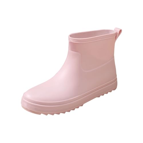 Bottes de pluie en PVC antidérapantes confortables pour extérieur et jardinage