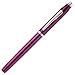 Cross Century II Midnight Plum Selectip Rollerball Pen,Contrasting Signature triple stripe detail, Sandblasted Engraved Surface, Polished Chrome Appointments, Luxury Gift Box