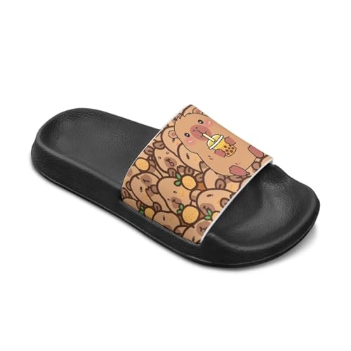 Image of Slides for Boys Girls Quick Drying Kids Slides Sandals Non-Slip