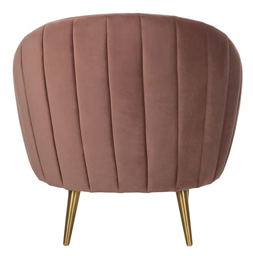 Sillón Tubular Plegable Rosa Polvoriento miniatura 5