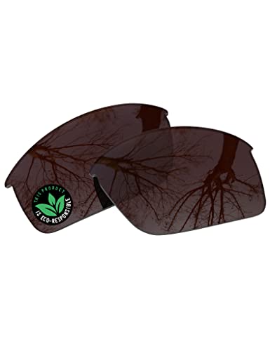 Image of Raydi Polycarbonate Replacement Lenses & Earsocks for Oakley Bottle Rocket OO9164 Sunglasses