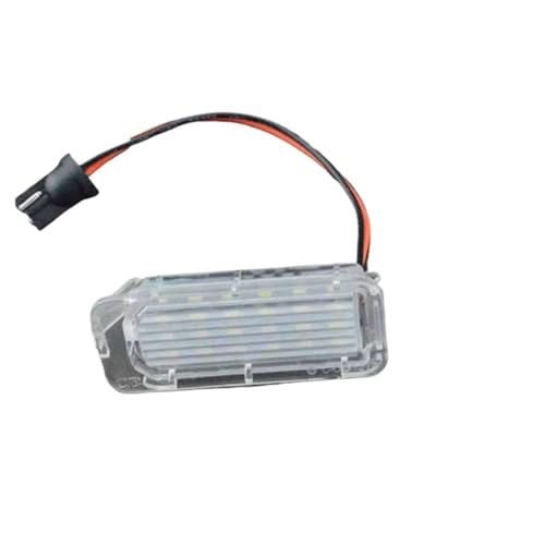 Lámpara de matrícula LED blanca 6000K Canbus 12V para Ford Fiesta Focus Kuga