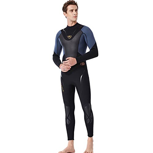 Roupa de mergulho 3mm masculina neoprene roupa térmica de mergulho roupa de surf para mergulho (M, A