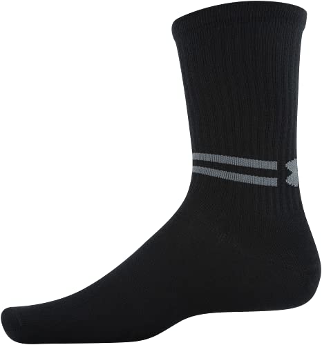 Under Armour Men's Essential Crew Socks, 6-Pairs4