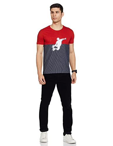 Image of Max Men's Solid Slim Fit Tshirt