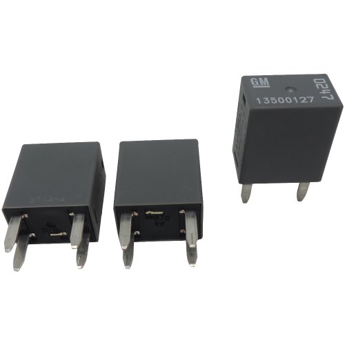 OEM GM 4-Pin Relays (3 Pack) 13500127 4-Terminal Multi-Use Relays 0247
