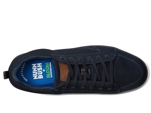 Image of Nunn Bush Aspire Knit Moccasin Toe Sneaker Oxford Comfortable Lightweight Fabric Lace Up