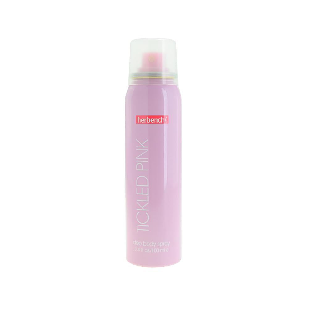 Deodorant Body Spray Tickled Pink - Woody Floral Scent - Tickles your Fancy - Long-lasting Scent - 100 ml - Single Pack