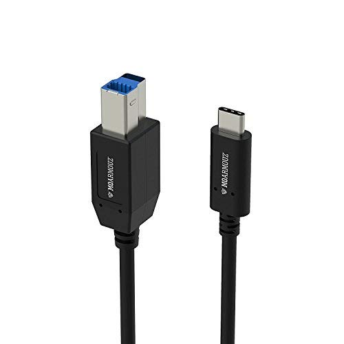 MoArmouz USB 3.1 Type C USB Male to USB 3.0 B Cable for Printer and Scanner (3.3ft/1m, Black) (B074SMS2RR) Amazon Price History, Amazon Price Tracker