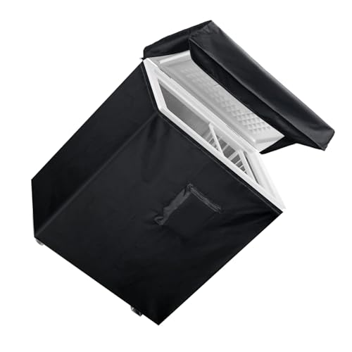 AMSLSIU Cubiertas de congelador para congelador exterior, a prueba de polvo, impermeable, tela Oxford, cubierta impermeable para congelador, cubierta para congeladores