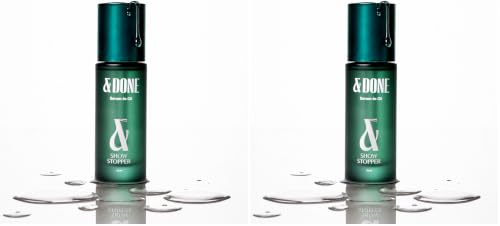 Image of &Done Showstopper Ultralight Serum-in-Oil For Wet & Dry Hair | Argan Oil & Baobab Oil Infused | Frizz Reduction & Styling Serum Suitable For All Hair | Reduces Frizz, Adds Shine & Smooths Hair- 30 ml