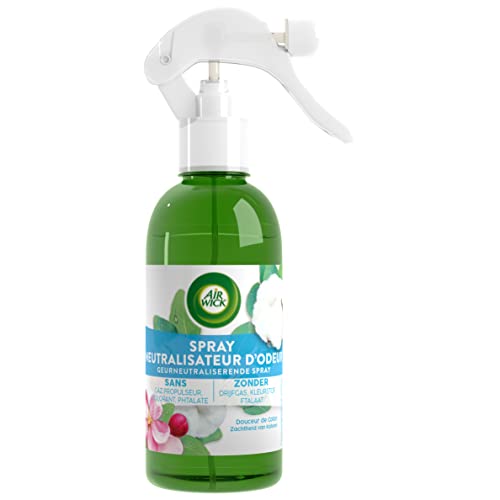 Air Wick Spray Neutralisateur d'Odeurs aux Huiles Essentielles Douceur de