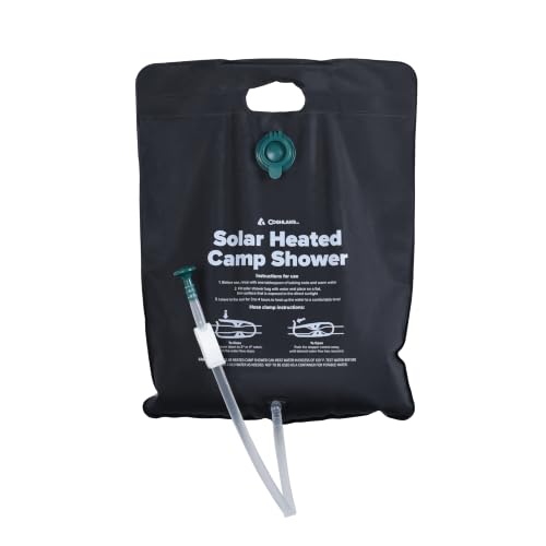 Ducha portátil para campamento Coghlan's, con calentamiento solar, bolsa de ducha para exteriores miniatura 1