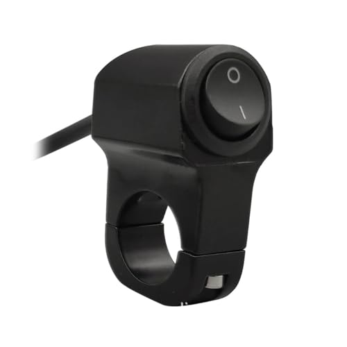 Interrupteur de phare universel pour guidon de moto robuste T3EF durable
