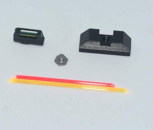 3CR Tactical Steel Fiber-Optic Standard Height Sight for Glock
