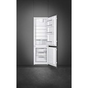 Smeg Built In Bottom Freezer Refrigerator Combined Fridge & Freezer Energy Efficiency Class A+, 272 L, C7172Fp1-1 Year…