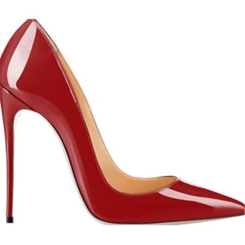 pvX |CebhgD 12cmnCq[ Gi sq[ fB[X high heels r ZNV[ ₷ ɂȂ ʋ  fB[X nC pvX 傫TCY Cebh V[Y s (ԃC,27.0cm)