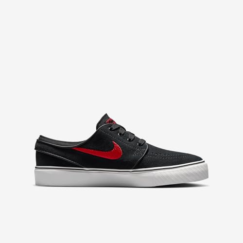 Nike SB Stefan Janoski Big Kids' Skate Shoes (525104-028, Black/Black/Summit White/University Red)3