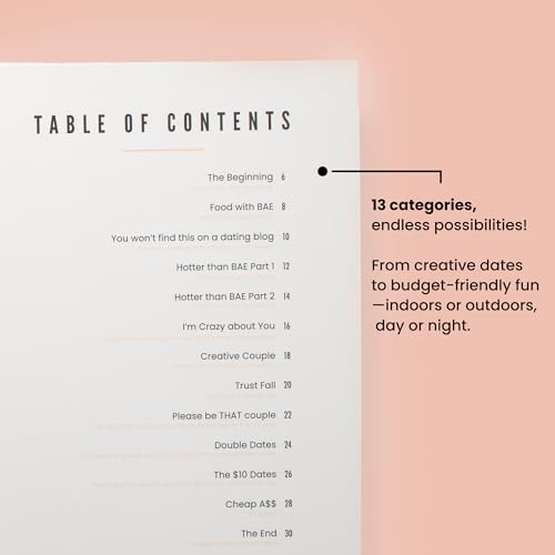 Couples Edition – 50 Scratch-Off Date Night Ideas | Fun & Unique Couples Gift | Relationship & Marriage Activity Book for Deeper Connection