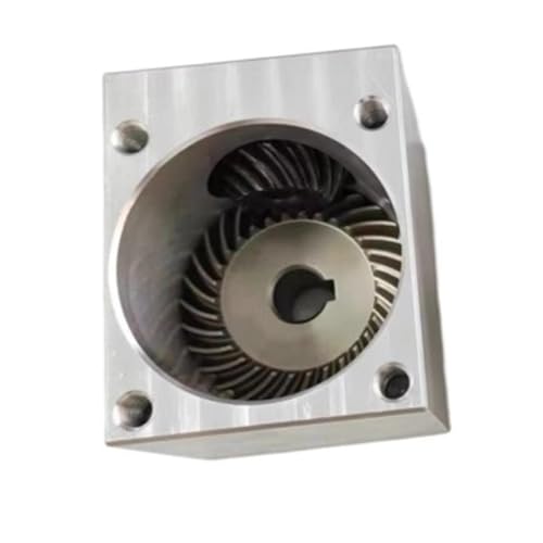 Angle Steering 1pcs Spiral Bevel Gear Driver Commutator 1 Module 15T 30T 90 Degree Reversing Gearbox 1:2 Right Angle Steering Gearbox Driving Change
