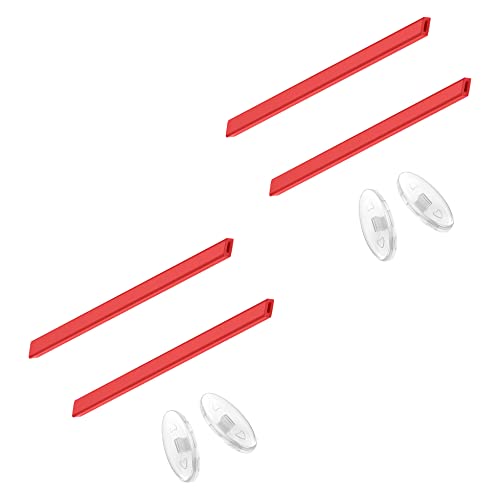 Almohadillas para nariz y orejas SAUCER repuesto de goma para Oakley Eyector OO4142