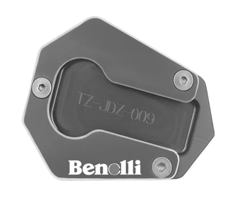 Extension de béquille Benelli TRK502X idéale pour sécuriser vos arrêts en road-trip et bivouac
