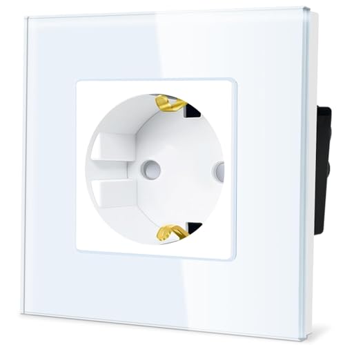 EtralKoo Doppelstecker für Steckdose 2 Stück Steckdosenadapter Mehrfachstecker für Küche Büro
