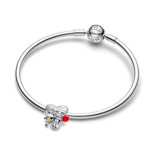 Miniatura 3 de Pandora Moments 793649c01 - Abalorio De Carl Y Ellie De Plata De Ley, Compatible Con Pulseras Moments De Disney Pixar, Rot, Plata De Ley, No Es Una Piedra Preciosa