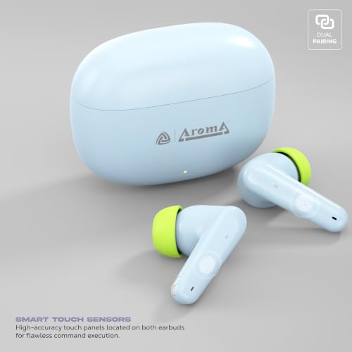 Image of AROMA NB126 Force Plus Upto 50Hr Playtime*, Fast Charging, Dual Pairing, Heavy Bass Bluetooth