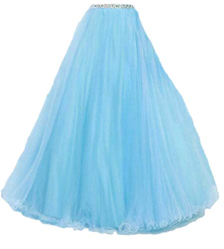 Image of TILISM Women's and Girls Solid Satin Long Skirt