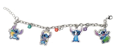 Disney Stitch- Stitch Metal Charm Bracelet